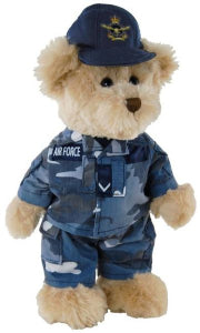 BEAR MEL AIR FORCE CAM - Personalised