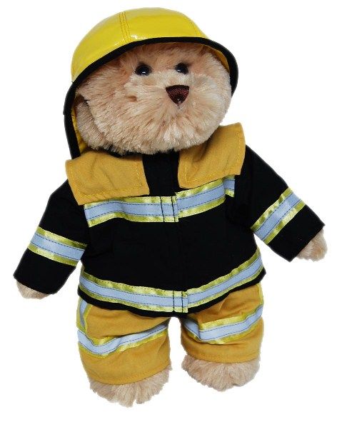 FIRE FIGHTER BOB THE BEAR - Customised