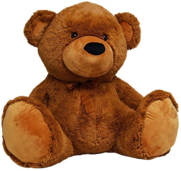 Personalised Jelly Teddy - Brown - 90cm